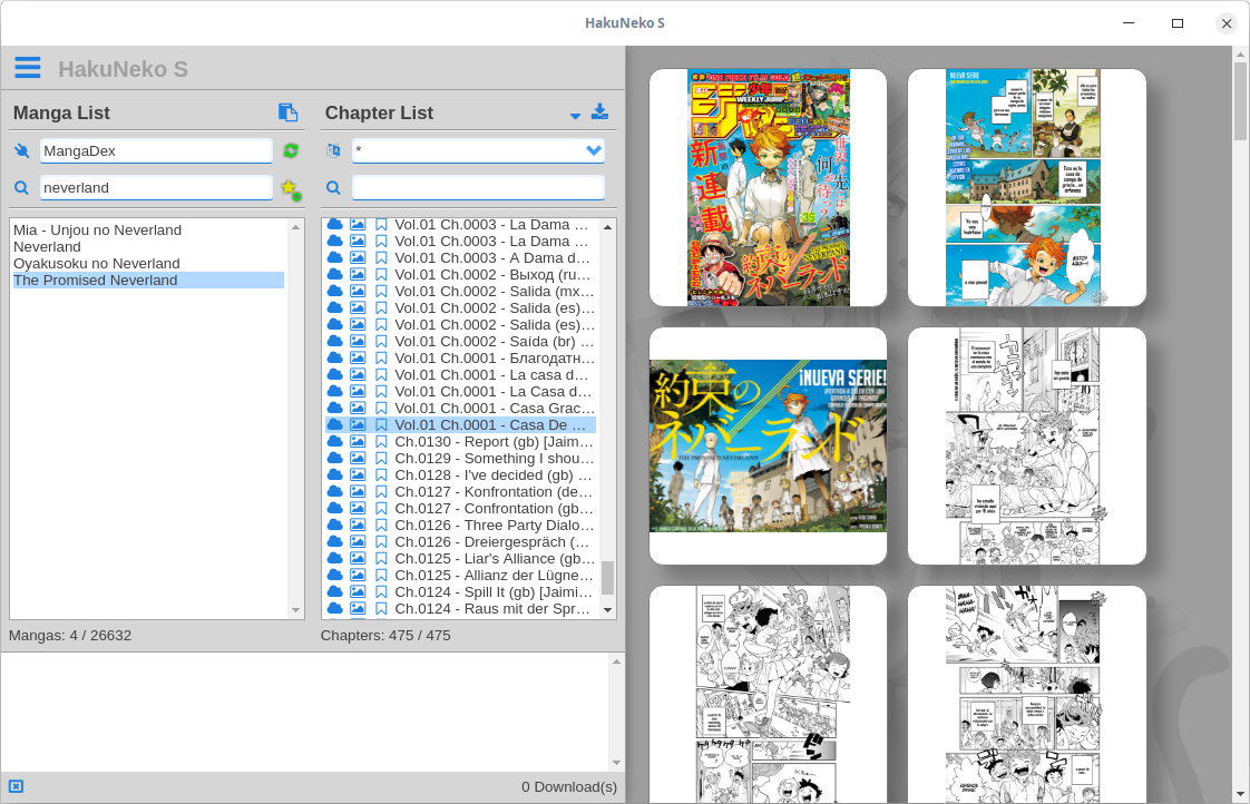 Manga & Anime Downloader - HakuNeko
