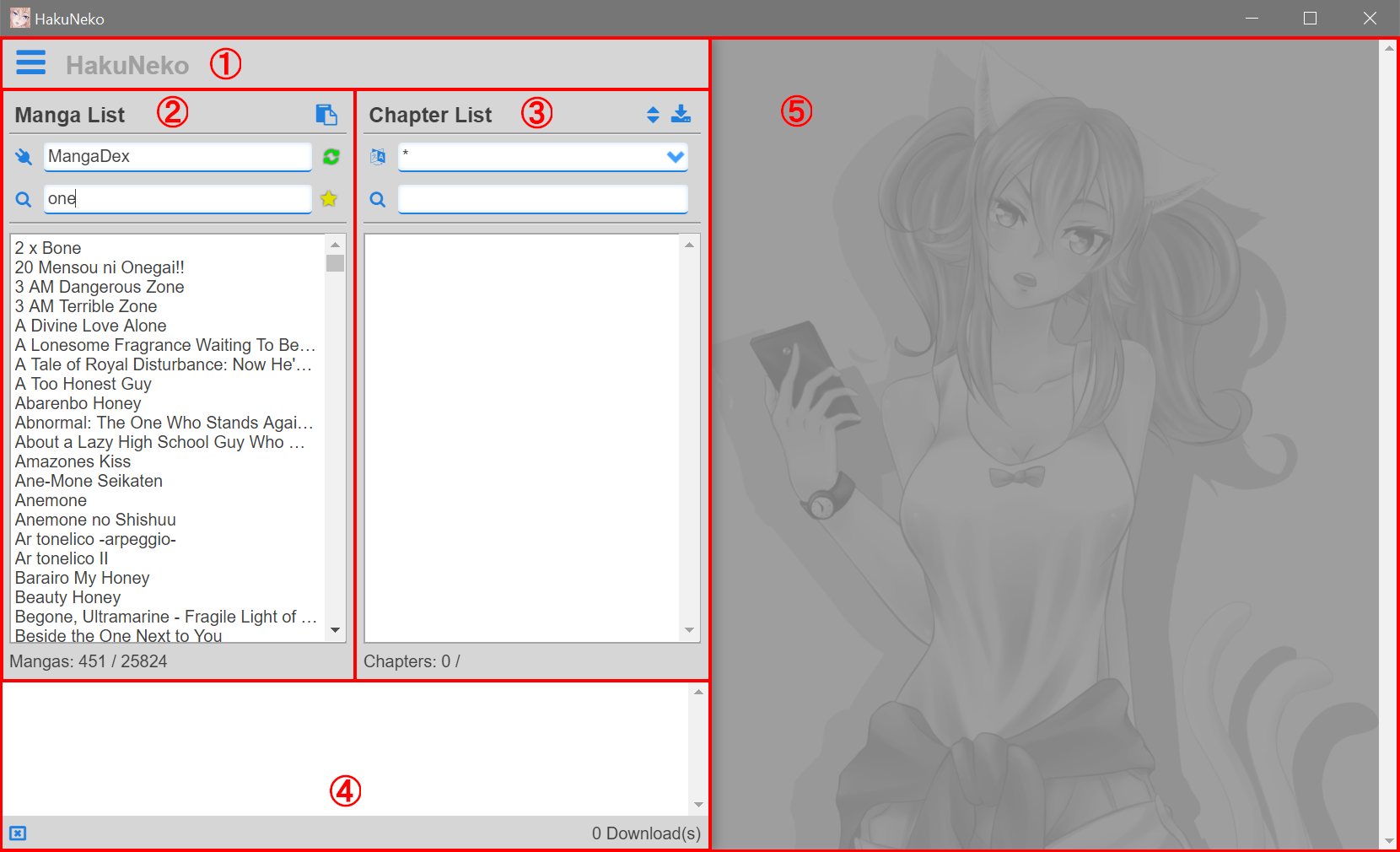 Manga & Anime Downloader - HakuNeko